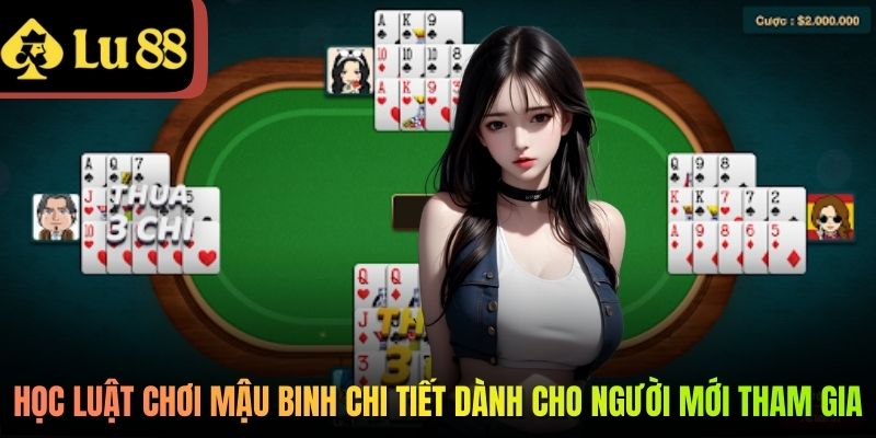 Học luật chơi Mậu Binh chi tiết dành cho người mới tham gia